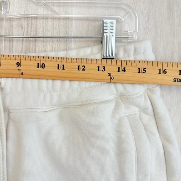 The Marathon Fleece Shorts Men XL Tmc Nipsey Hussle Ivory Heavy Cotton 6” READ - Picture 9 of 14